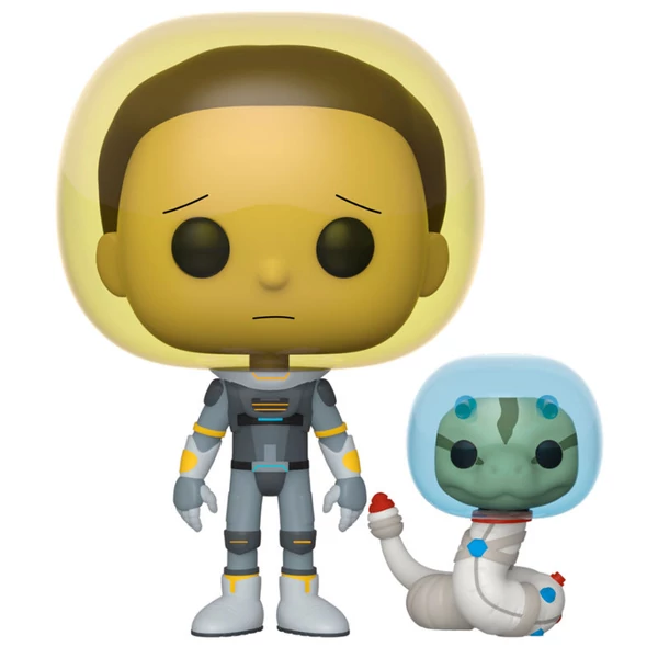 POP figura Rick & Morty Space Suit Morty with Snake
