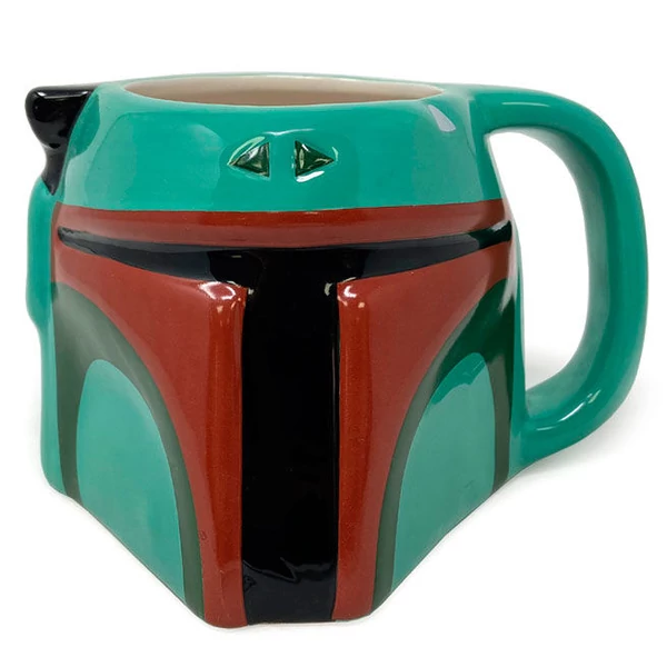 Star Wars The Mandalorian Boba Fett 3D bögre