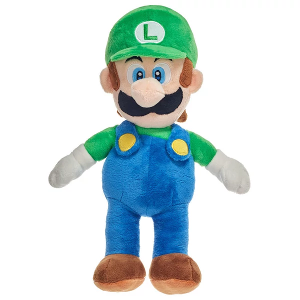 Mario Bros Luigi puha plüssfigura 38 cm