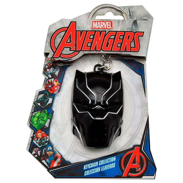 Marvel Fekete Párduc 3D fém kulcstartó