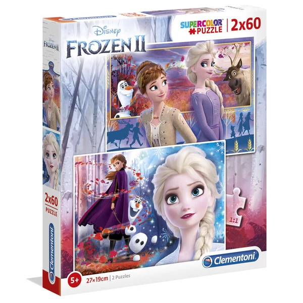 Disney Jégvarázs 2 puzzle 2x60 db-os