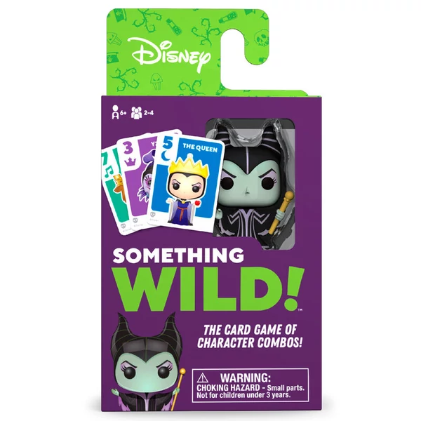 Something Wild kártyajáték Disney Gonosztevők Német / Spanyol / Olasz