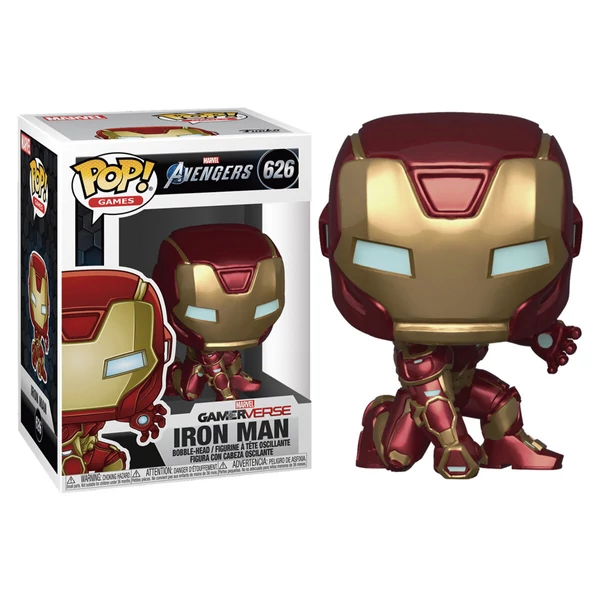 POP figura Marvel Avengers Game Iron Man Stark Tech Suit