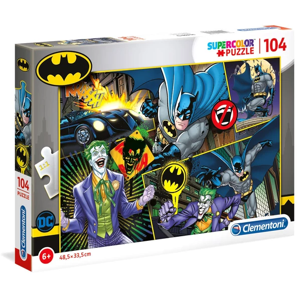 DC Comics Batman puzzle 104 db-os