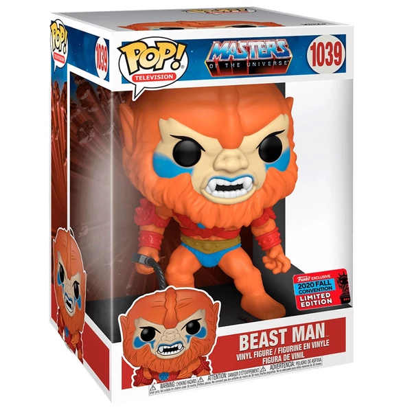 POP figura Masters of the Universe Beast Man Exkluzív 25cm