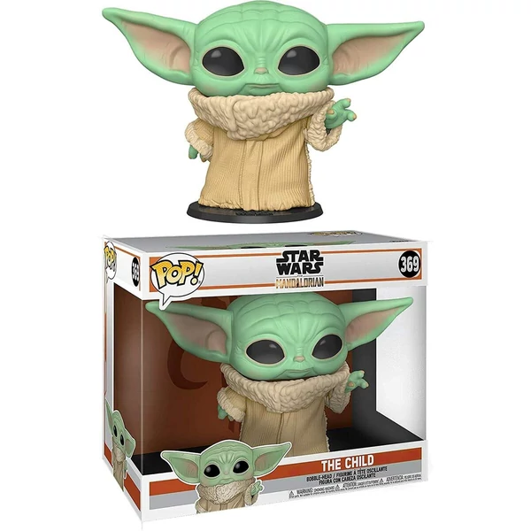 POP figura Star Wars Mandalorian Yoda A Gyermek 25cm