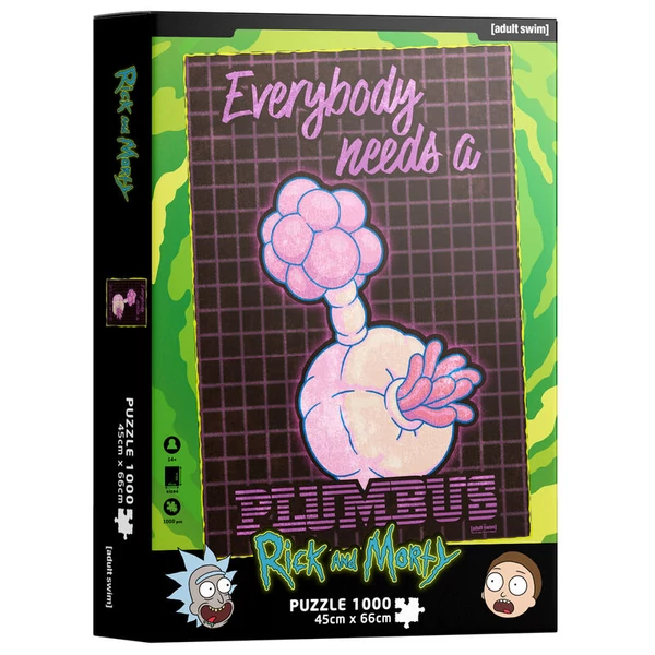Rick and Morty Plumbus kirakó 1000db