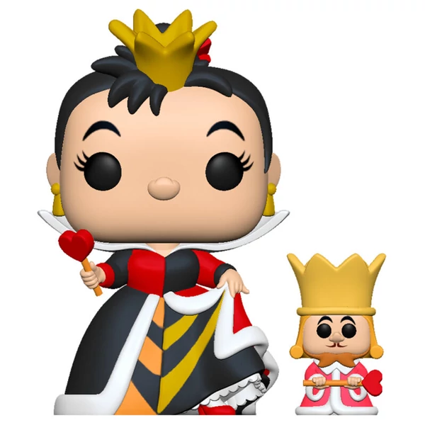 Disney Alice Csodaországban 70. évforduló Szív Királynő a Királlyal POP figura