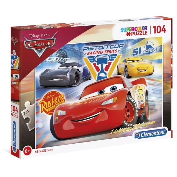 Disney Verdák 3 puzzle 104 db-os