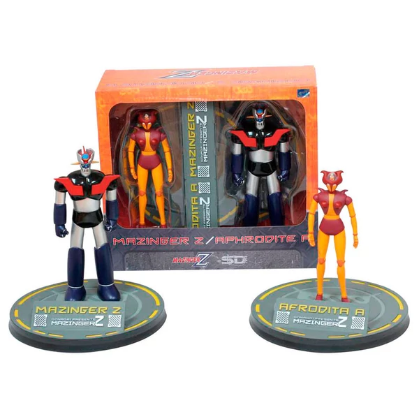 Mazinger Z - Mazinger Z és Afrodita 2 db-os figura készlet 15-18cm