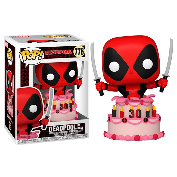 Marvel Deadpool 30th Deadpool tortában POP figura