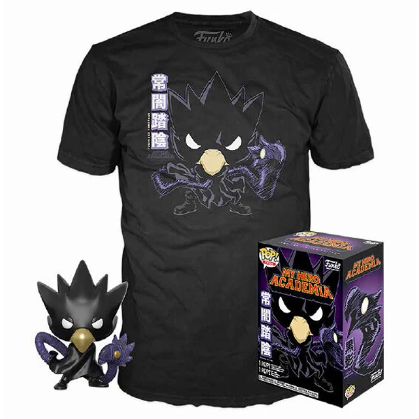 My Hero Academia Tokoyami POP figura és póló szett S