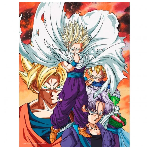 Dragon Ball Z Hősök Cell ellen üvegkép