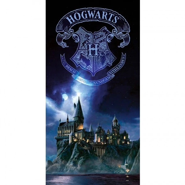 Harry Potter Roxfort üvegkép