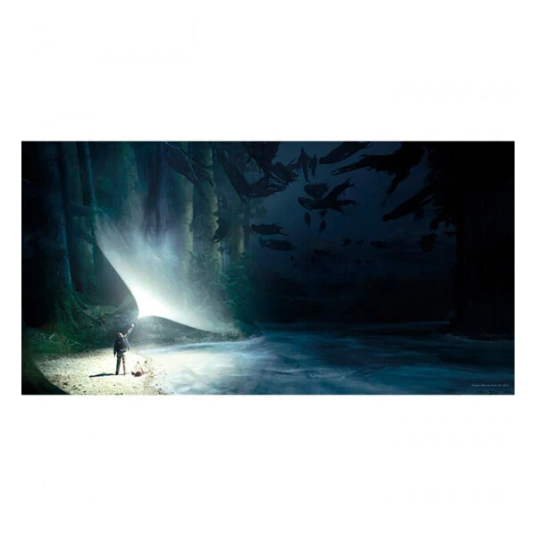 Harry Potter Expecto Patronum üvegkép