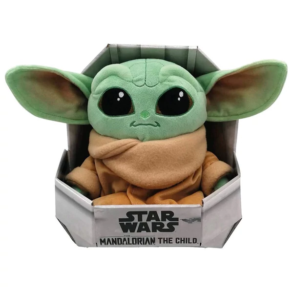 Star Wars The Mandalorian A Gyermek Baby Yoda plüssfigura 25 cm