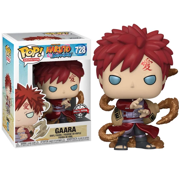 POP figura Naruto Gaara Metál Exkluzív