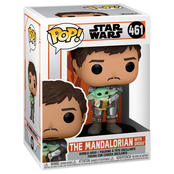 POP figura Star Wars Mandalorian Mando a Gyermekkel