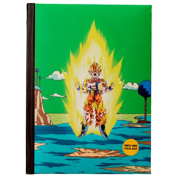Dragon Ball Z Namek végső csata világító jegyzetfüzet