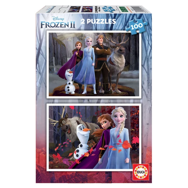 Disney Jégvarázs 2 puzzle 2x100db