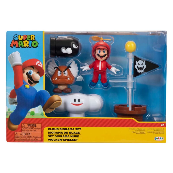 Nintendo Super Mario Felhő dioráma készlet