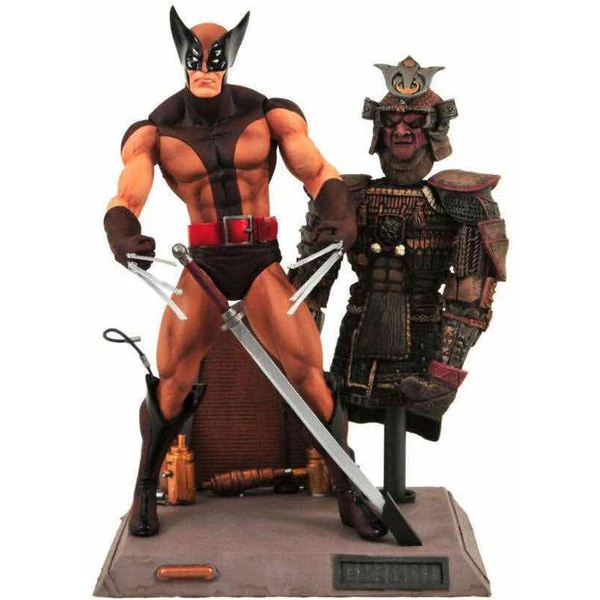 Marvel Select Barna Rozsomák figura 18cm
