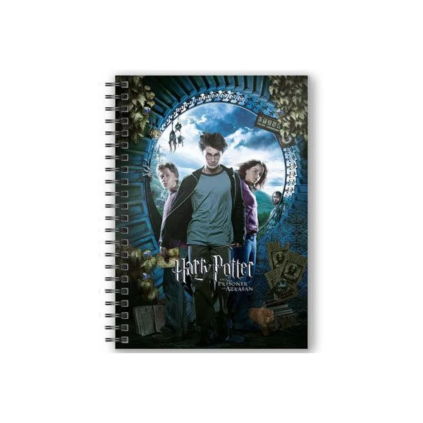 Harry Potter és az azkabani fogoly A5-ös 3D jegyzetfüzet