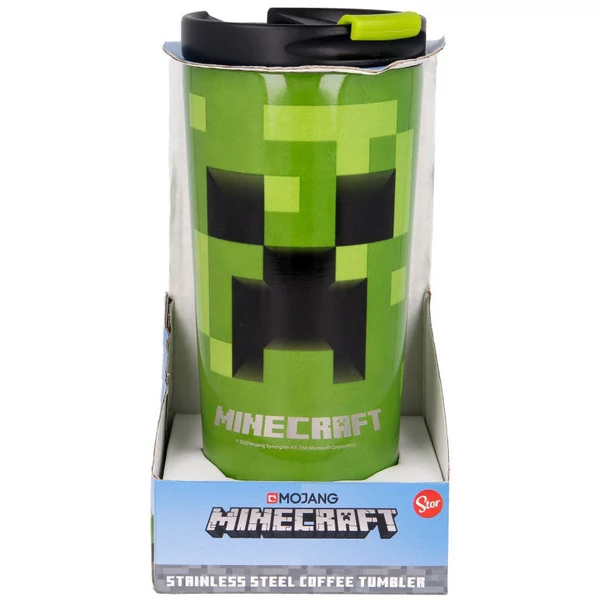Minecraft rozsdamentes acél pohár 425ml