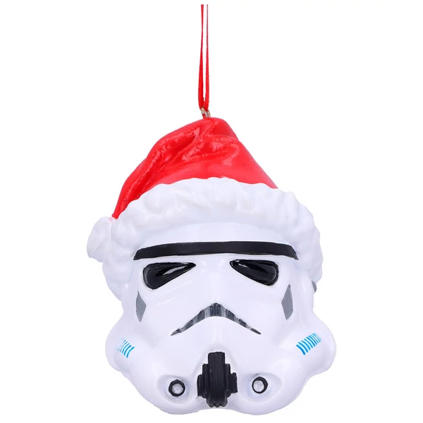 Stormtrooper Mikulás sapkás karácsonyi függő dísz
