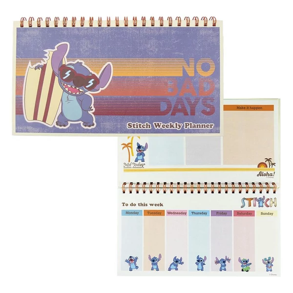 Disney Stitch heti tervező