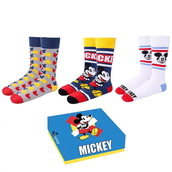 Disney Mickey 3 pár zokni szett