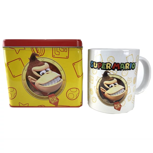 Nintendo Super Mario Bros Donkey Kong bögre + persely szett