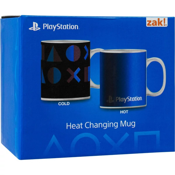 Playstation hőre változó bögre 325ml