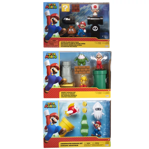 Nintendo Super Mario válogatott dioráma készlet