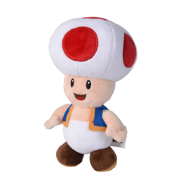 Nintendo Super Mario Toad plüssfigura 20cm