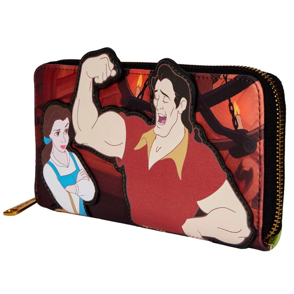 Loungefly Disney Szépség és a Szörnyeteg Gaston pénztárca