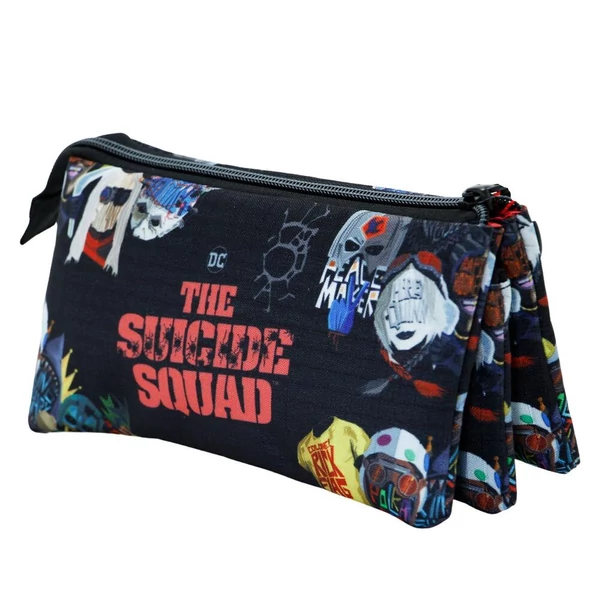 DC Comics Suicide Squad Taskforce háromrekeszes tolltartó