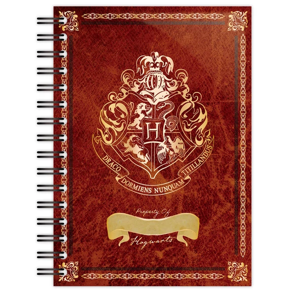 Harry Potter Roxfort A5 spirálfüzet