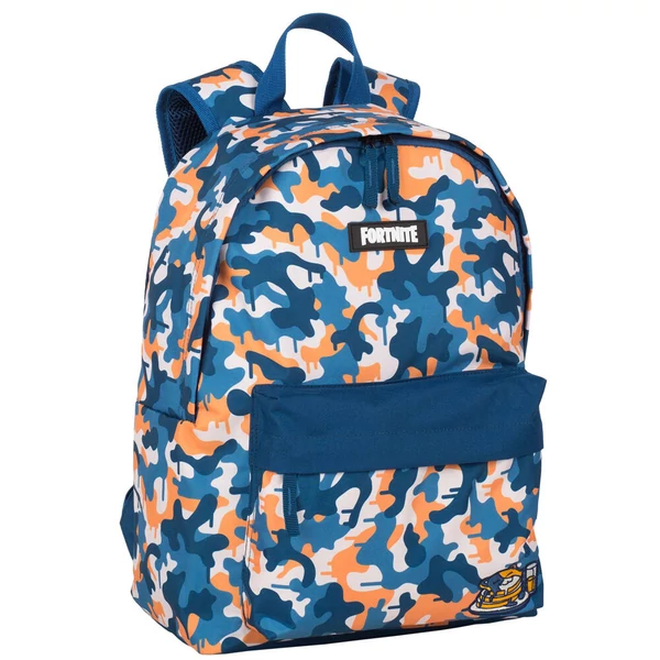 Fortnite kék terepmintás hátizsák 41cm
