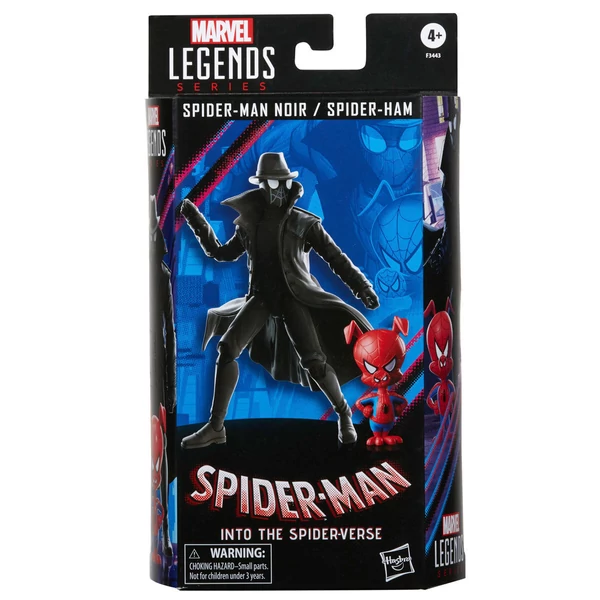 Marvel Legends Spiderman Noir és Spider Ham készlet 2 figura 15cm