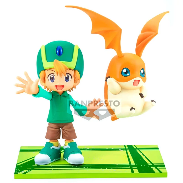 Digimon Adventure - Adventure Archives Takeru & Patamon figura 15 cm