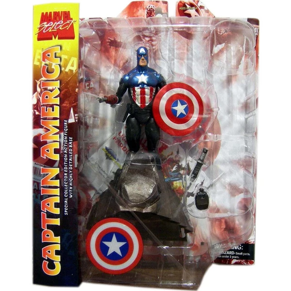 Marvel Select Amerika Kapitány figura 18cm