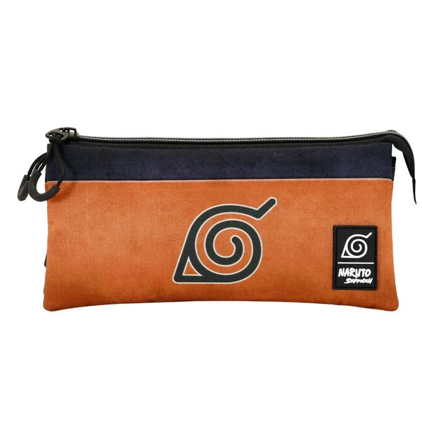 Naruto Shippuden Symbol hármas tolltartó