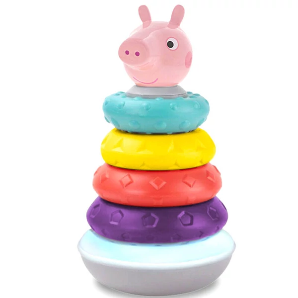 Peppa Malac egymásra rakható karikák