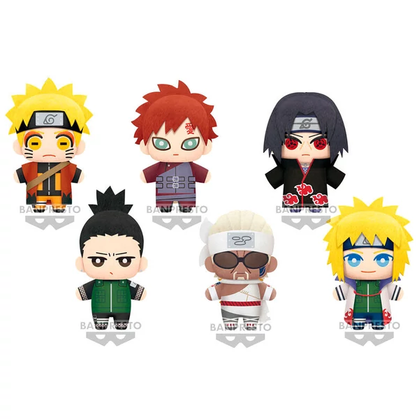 Naruto Shippuden válogatott plüssjáték 15cm