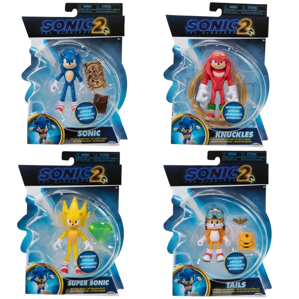 Sonic 2 válogatott figura 10cm