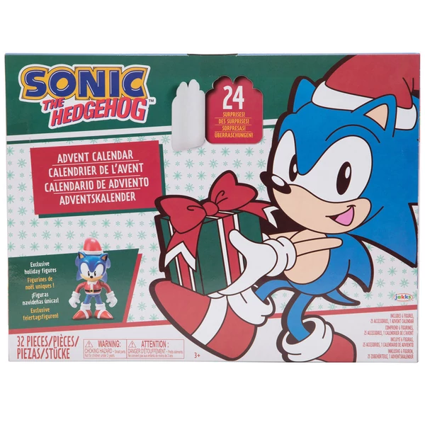 Sonic The Hedgehog adventi naptár