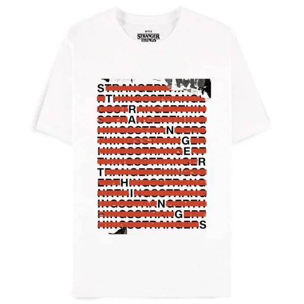 Stranger Things Letters póló