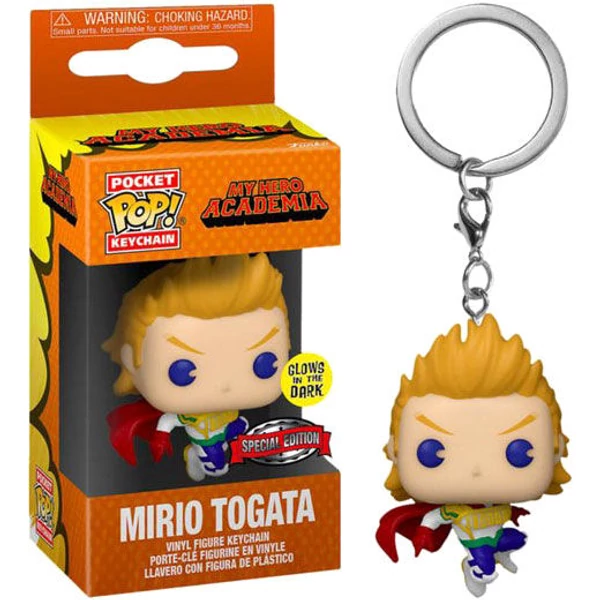 My Hero Academia Mirio Togata exkluzív Pocket POP kulcstartó