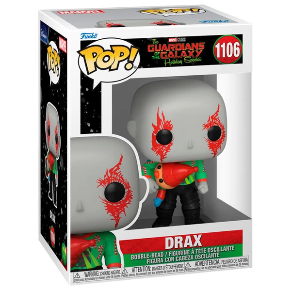 POP figura Marvel A galaxis őrzői Drax